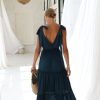 Women Hazel & Folk Isabella Gown | Isabella Gown|Teal