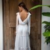 Women Hazel & Folk Bridesmaid | Isabella Gown|White