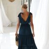 Women Hazel & Folk Gowns | Isabella Gown|Teal