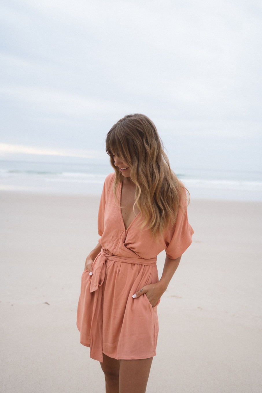 Women Hazel & Folk Dresses | Melody Mini Dress|Dusty Rose