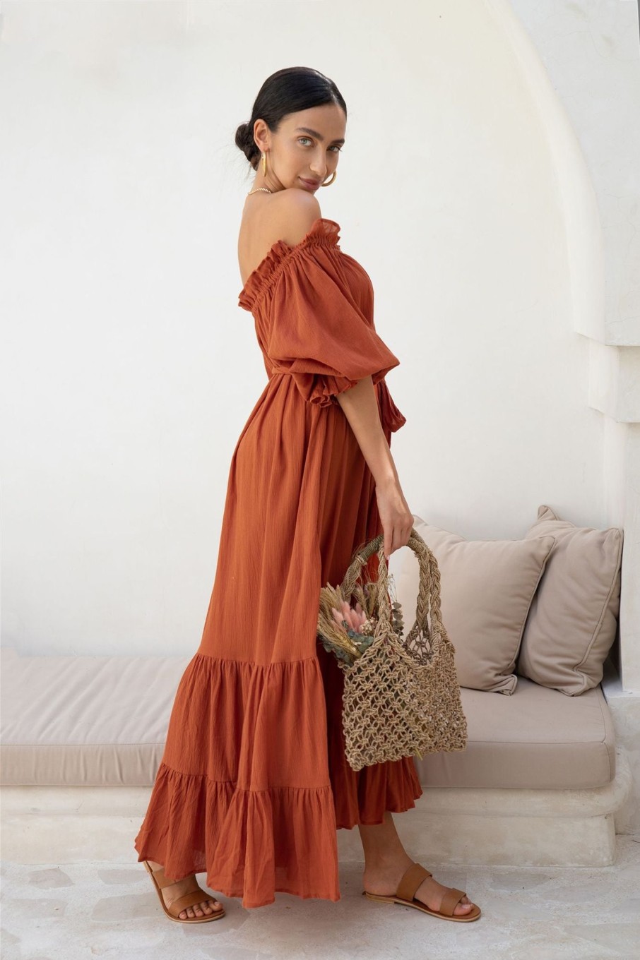 Women Hazel & Folk Emmaline Gown | Emmaline Gown|Ginger