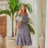 Women Hazel & Folk Emmaline Gown | Emmaline Gown|Black Gingham