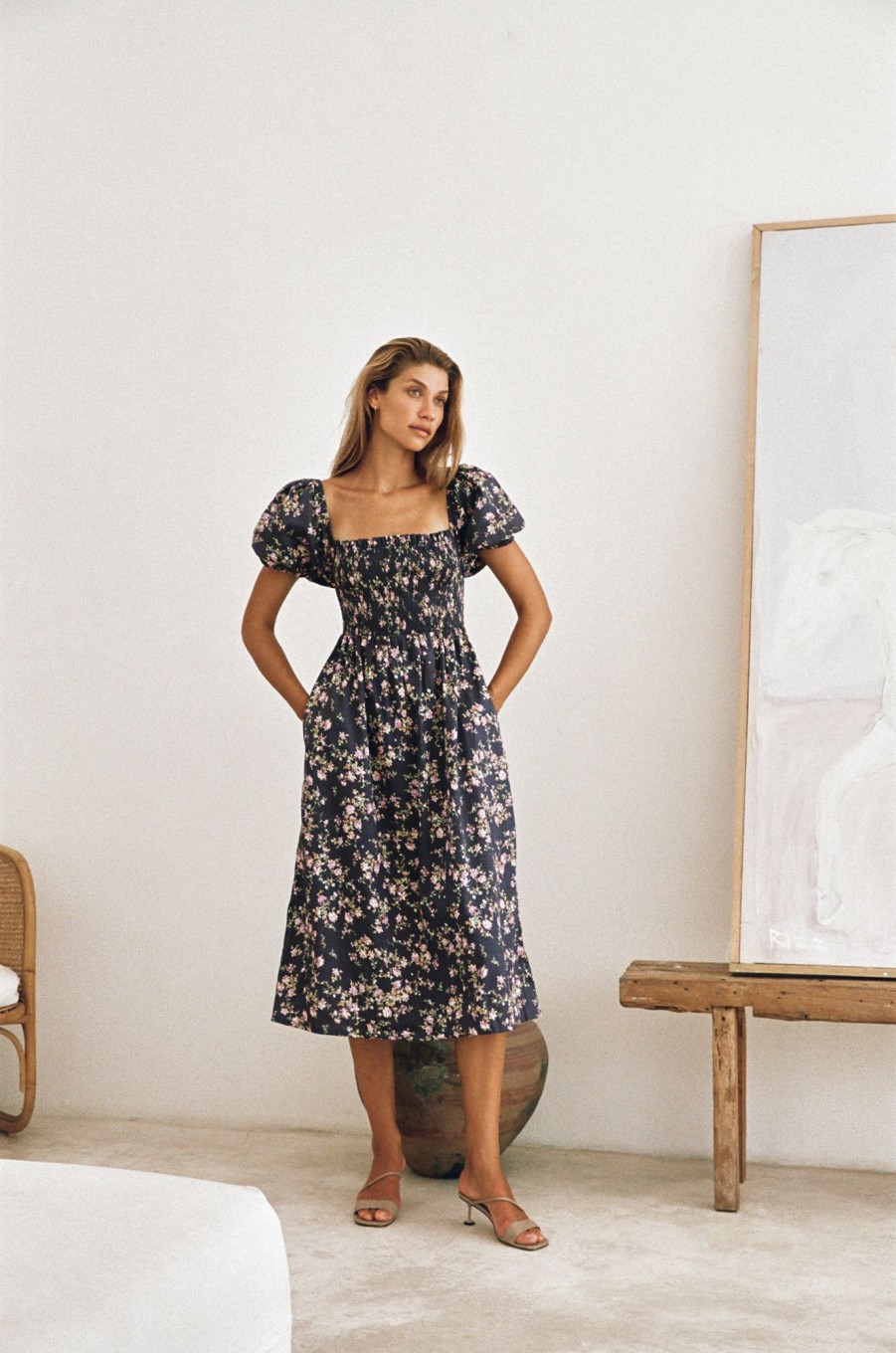 Women Hazel & Folk Dresses | Camille Midi|Posy