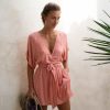 Women Hazel & Folk Dresses | Melody Mini Dress|Rose Gold