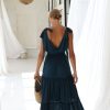 Women Hazel & Folk Dresses | Isabella Gown|Teal