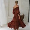 Women Hazel & Folk Emmaline Gown | Emmaline Gown|Espresso