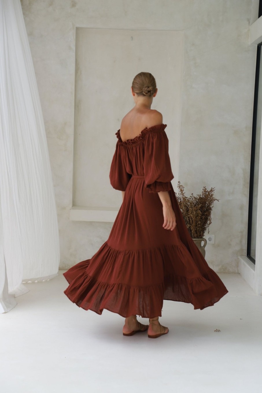 Women Hazel & Folk Emmaline Gown | Emmaline Gown|Espresso