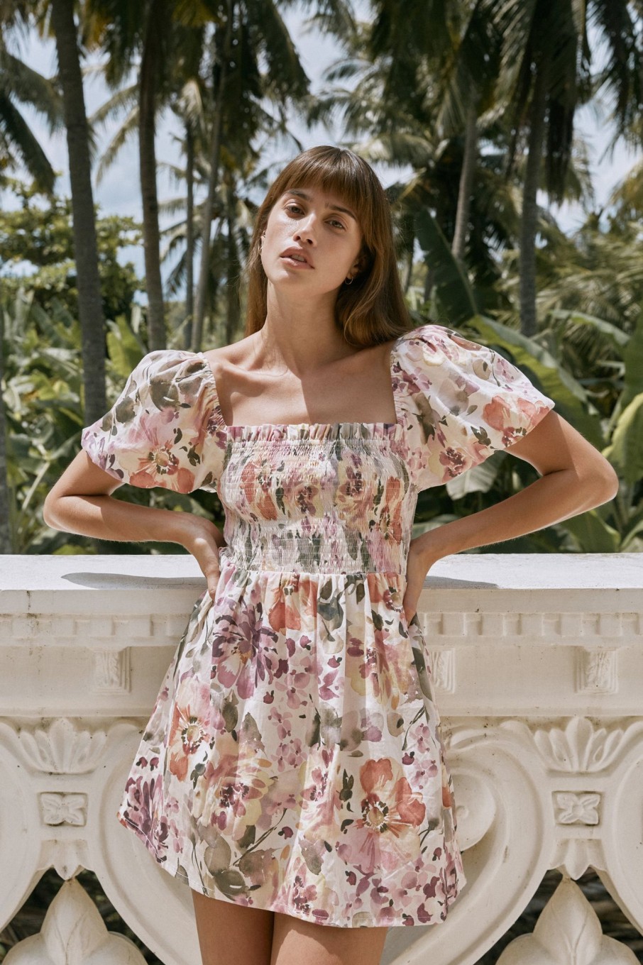 Women Hazel & Folk Dresses | Camille Mini|Soiree Floral