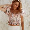 Women Hazel & Folk Tops | Camille Top|Soiree Floral