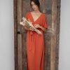 Women Hazel & Folk Bridesmaid | Melody Maxi Dress|Ginger