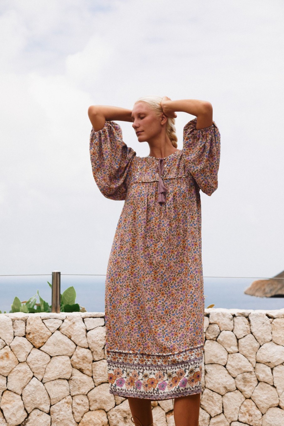 Women Hazel & Folk Dresses | Heidi Midi Dress|Love Street