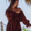 Women Hazel & Folk Emmaline Gown | Emmaline Tunic|Espresso