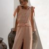 Women Hazel & Folk Bottoms | Amelia Pant|Evening Sand