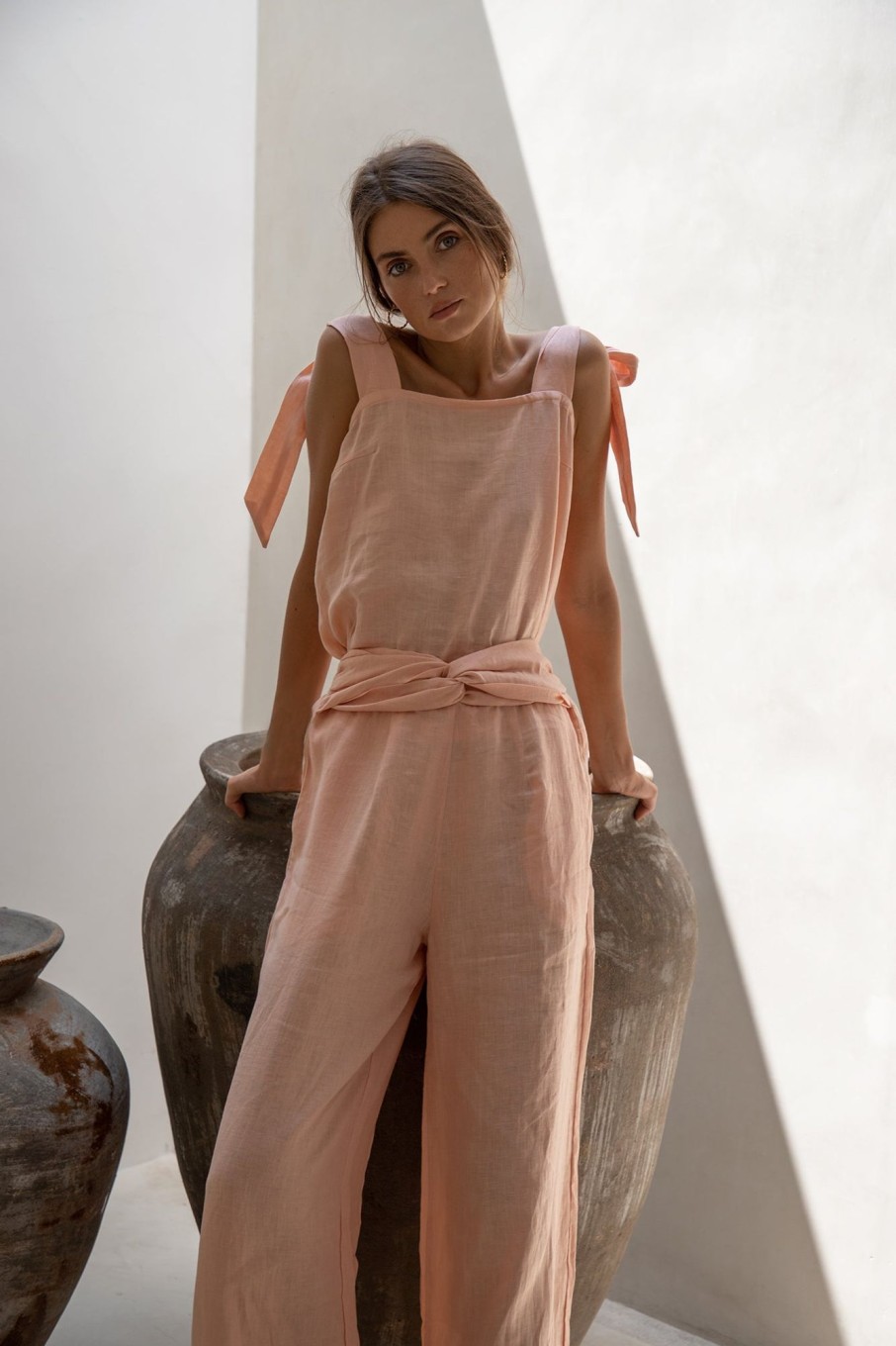 Women Hazel & Folk Bottoms | Amelia Pant|Evening Sand