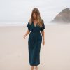 Women Hazel & Folk Dresses | Melody Maxi Dress|Teal