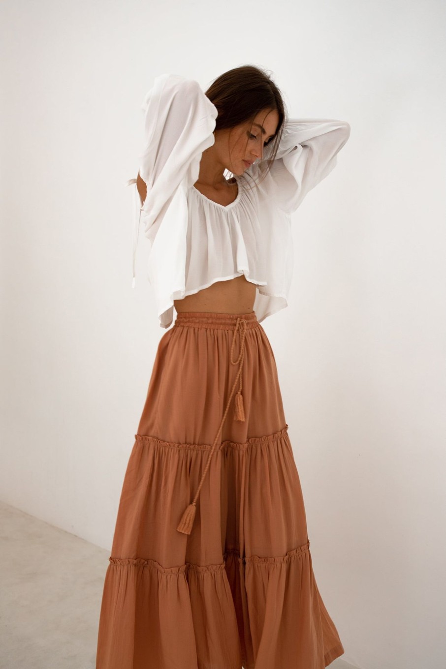 Women Hazel & Folk Bottoms | Rumi Skirt|Coco