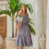 Women Hazel & Folk Dresses | Emmaline Gown|Black Gingham