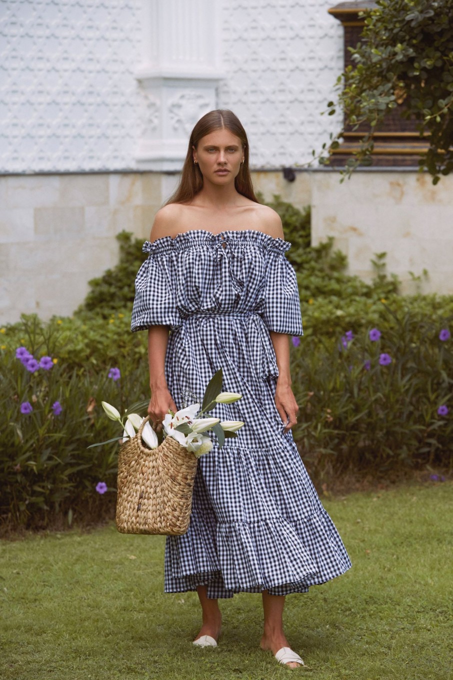 Women Hazel & Folk Dresses | Emmaline Gown|Black Gingham