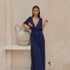 Women Hazel & Folk Bridesmaid | Melody Maxi Dress|Twilight