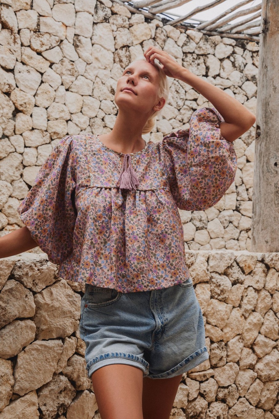 Women Hazel & Folk Tops | Heidi Top|Love Street